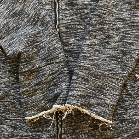 iro-ochi Full Zip Men's Cotton Hoodie Jacket Tokyo Unborn Saints MC EUC Japan - Picture 6 of 11